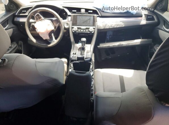 2HGFC1F31HH655477 2017 HONDA CIVIC Silver Dashboard view