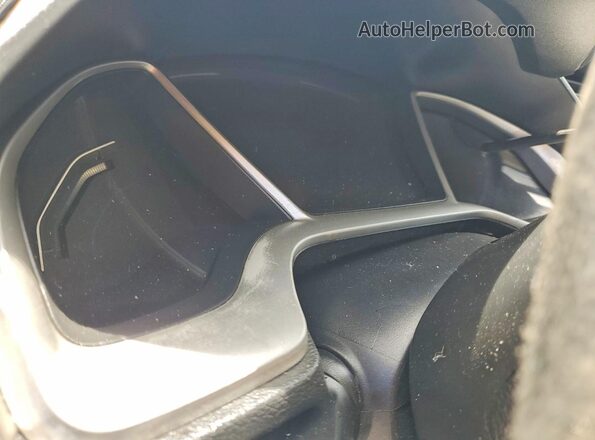 2HGFC1F31HH655477 2017 HONDA CIVIC Silver Instrument cluster view