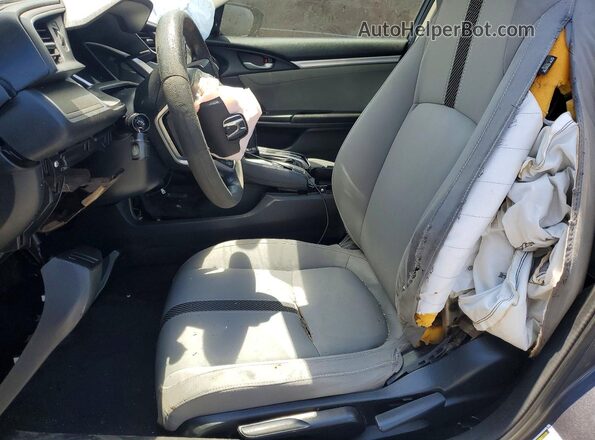 2HGFC1F31HH655477 2017 HONDA CIVIC Silver Front interior view
