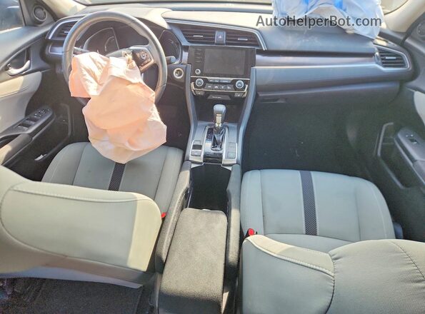 2HGFC1F31KH651937 2019 HONDA CIVIC Blue წინა პანელის ხედი
