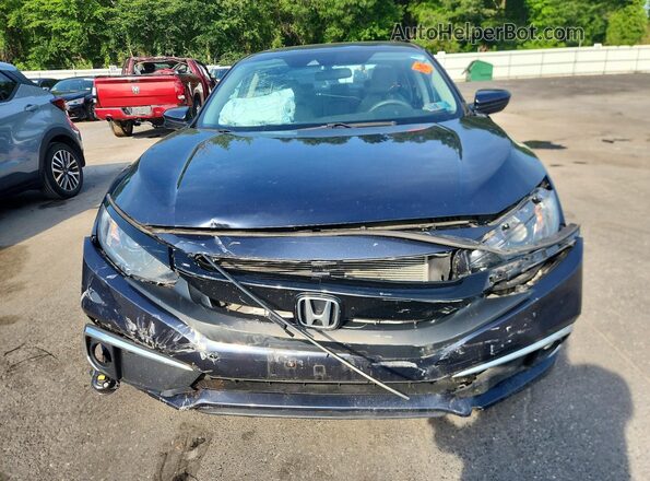 2HGFC1F31KH651937 2019 HONDA CIVIC Blue წინა ხედი