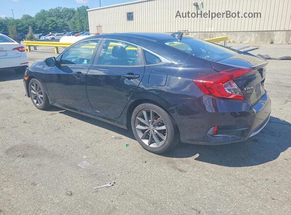 2HGFC1F31KH652134 2019 HONDA CIVIC Black Rear left