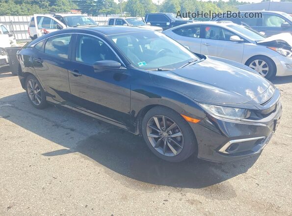 2HGFC1F31KH652134 2019 HONDA CIVIC Black Front right