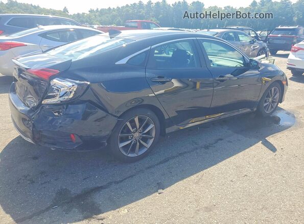 2HGFC1F31KH652134 2019 HONDA CIVIC Black Rear right