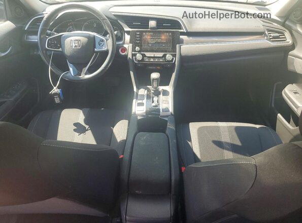 2HGFC1F31KH652134 2019 HONDA CIVIC Black Dashboard view
