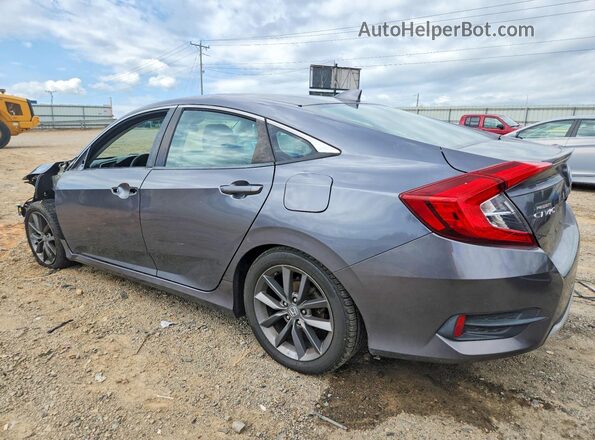 2HGFC1F32LH680512 2020 HONDA CIVIC Gray Trasero izquierdo