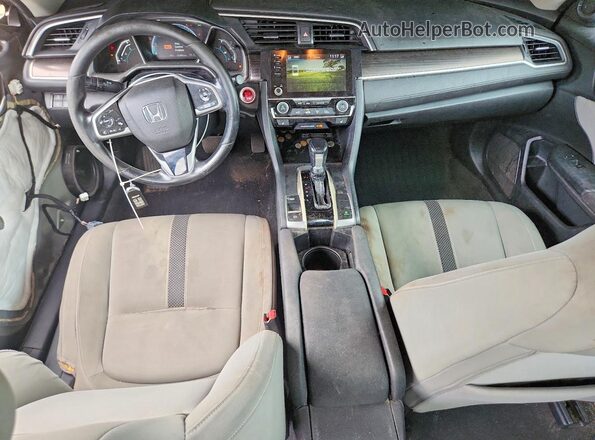 2HGFC1F32LH680512 2020 HONDA CIVIC Gray Vista del salpicadero
