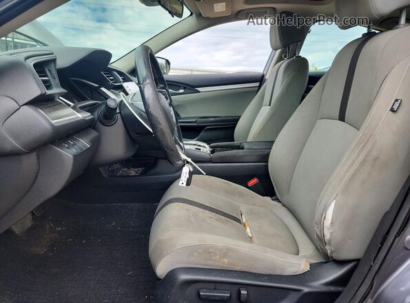 2HGFC1F32LH680512 2020 HONDA CIVIC Gray Vista interior delantera