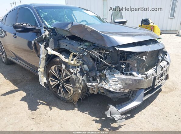 2HGFC1F33GH645757 2016 HONDA CIVIC Gray Vista frontal