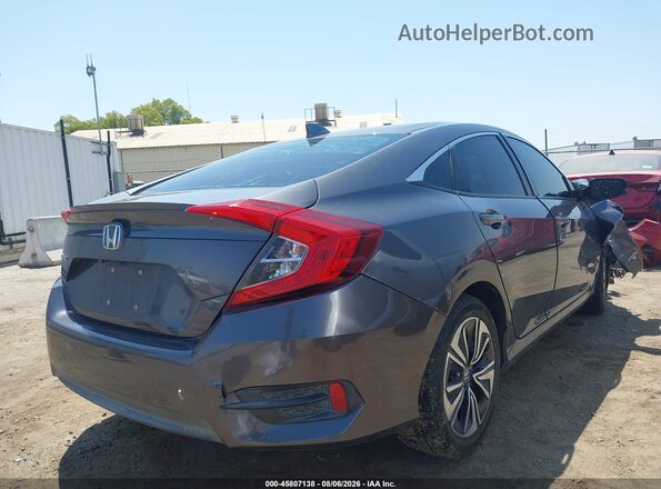 2HGFC1F33GH645757 2016 HONDA CIVIC Gray Trasero derecho