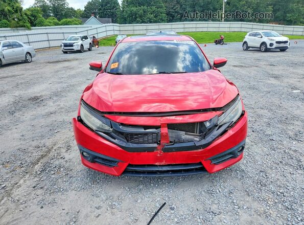 2HGFC1F33HH632072 2017 HONDA CIVIC Red წინა ხედი