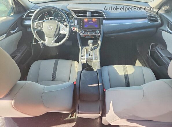 2HGFC1F33JH645202 2018 HONDA CIVIC Blue Առջևի վահանակի տեսք