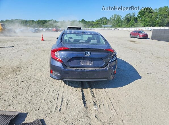 2HGFC1F33JH645202 2018 HONDA CIVIC Blue Հետևի տեսք