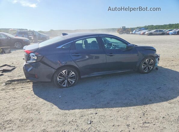 2HGFC1F33JH645202 2018 HONDA CIVIC Blue Հետևի աջ