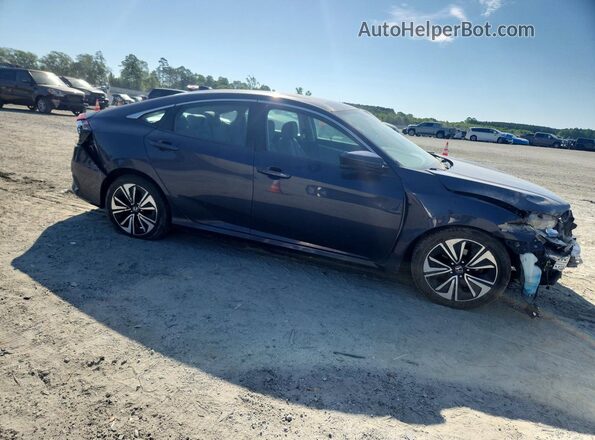 2HGFC1F33JH645202 2018 HONDA CIVIC Blue Առջևի աջ