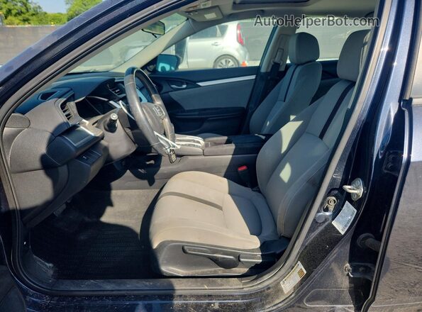 2HGFC1F33JH645202 2018 HONDA CIVIC Blue Սալոնի դիմացի տեսք