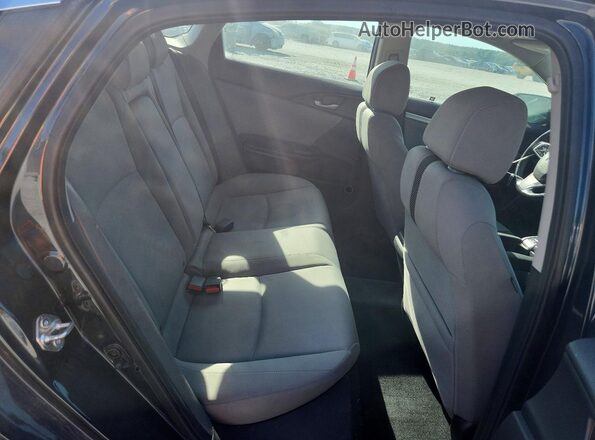 2HGFC1F33JH645202 2018 HONDA CIVIC Blue Հետևի նստատեղերի տեսք