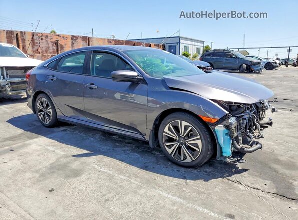 2HGFC1F34HH633781 2017 HONDA CIVIC Gray წინა მარჯვენა