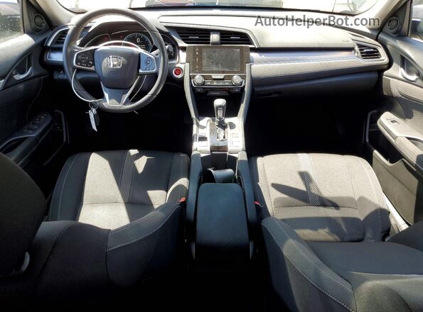 2HGFC1F34HH633781 2017 HONDA CIVIC Gray წინა პანელის ხედი