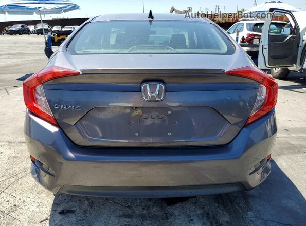 2HGFC1F34HH633781 2017 HONDA CIVIC Gray უკანა ხედი