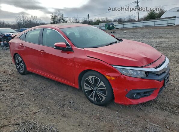 2HGFC1F34HH640424 2017 HONDA CIVIC Red Առջևի աջ