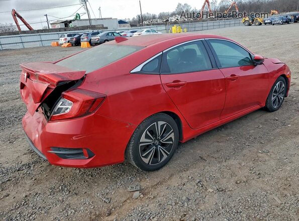 2HGFC1F34HH640424 2017 HONDA CIVIC Red Հետևի աջ