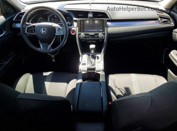 2HGFC1F34HH647776 2017 HONDA CIVIC Black Vista del salpicadero