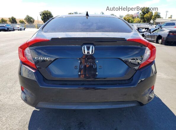 2HGFC1F34HH647776 2017 HONDA CIVIC Black Vista trasera