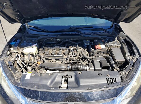 2HGFC1F34HH647776 2017 HONDA CIVIC Black Vista interior trasera