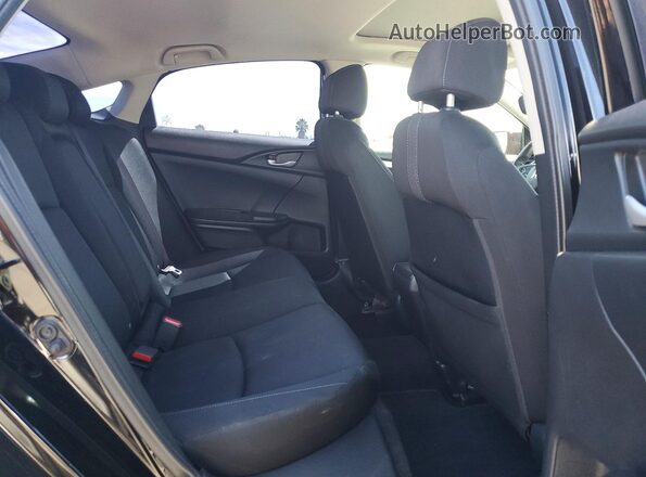 2HGFC1F34HH647776 2017 HONDA CIVIC Black Vista de los asientos traseros