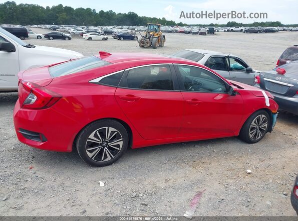 2HGFC1F34HH651651 2017 HONDA CIVIC Red Սալոնի հետևի տեսք