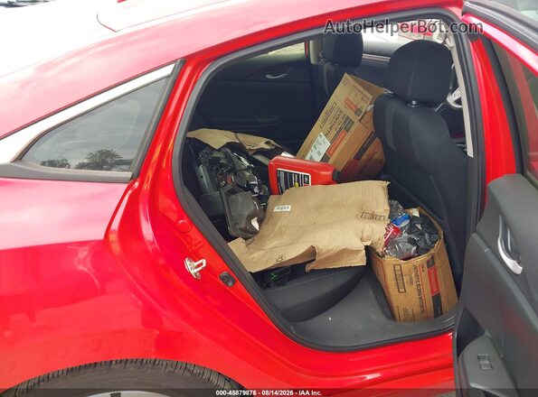 2HGFC1F34HH651651 2017 HONDA CIVIC Red VIN կոդի պիտակի տեսք