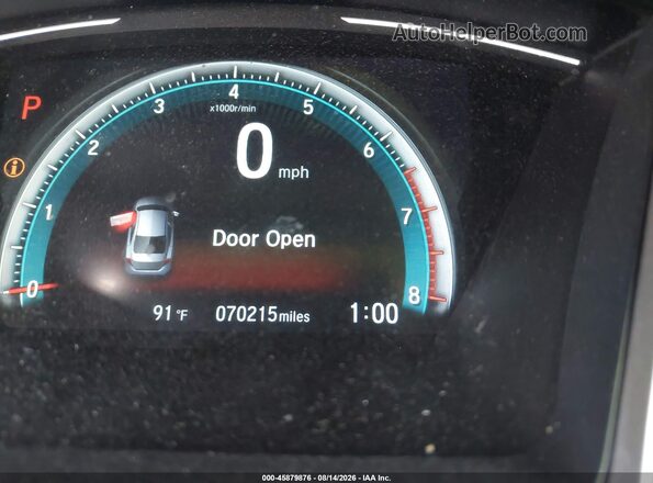 2HGFC1F34HH651651 2017 HONDA CIVIC Red 