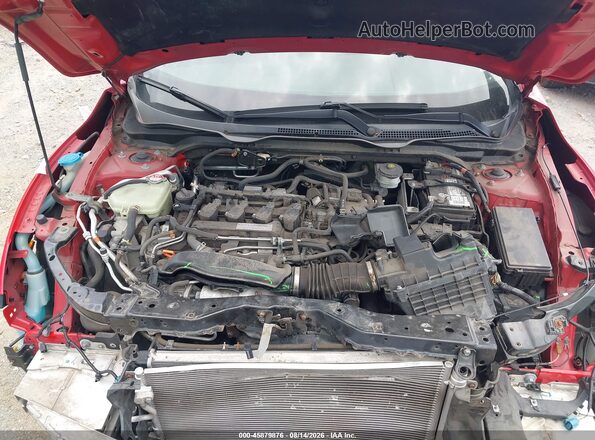 2HGFC1F34HH651651 2017 HONDA CIVIC Red Հետևի տեսք