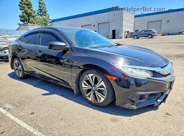 2HGFC1F34HH659507 2017 HONDA CIVIC Black Delantero derecho