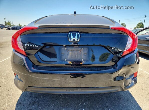 2HGFC1F34HH659507 2017 HONDA CIVIC Black Vista trasera