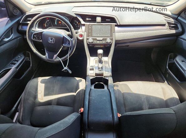2HGFC1F34HH659507 2017 HONDA CIVIC Black Vista del salpicadero
