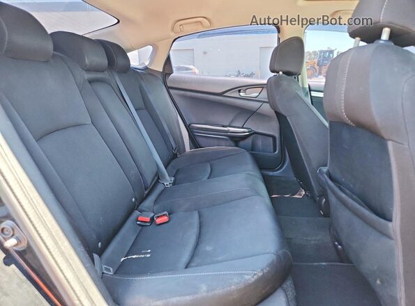 2HGFC1F34HH659507 2017 HONDA CIVIC Black Vista de los asientos traseros