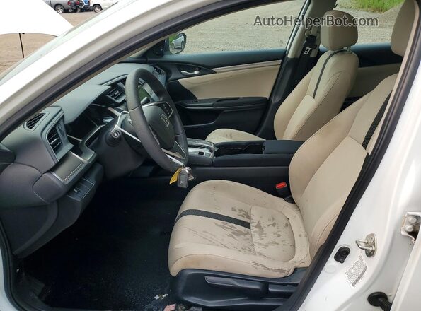 2HGFC1F35HH650167 2017 HONDA CIVIC White Front interior view