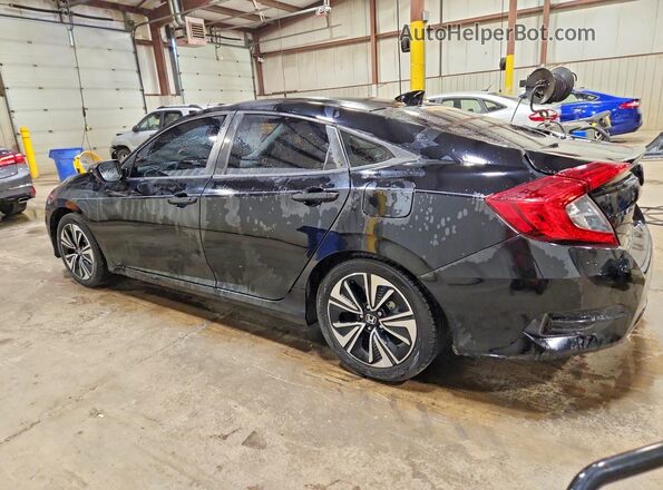 2HGFC1F35HH656003 2017 HONDA CIVIC Black Trasero izquierdo