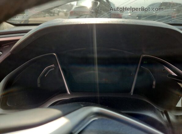 2HGFC1F35MH705307 2021 HONDA CIVIC Gray Vista del cuadro de instrumentos