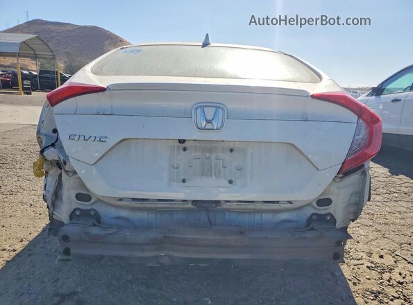 2HGFC1F36GH639273 2016 HONDA CIVIC White Rear view