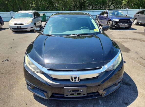 2HGFC1F36HH638495 2017 HONDA CIVIC Black Դիմացի տեսք