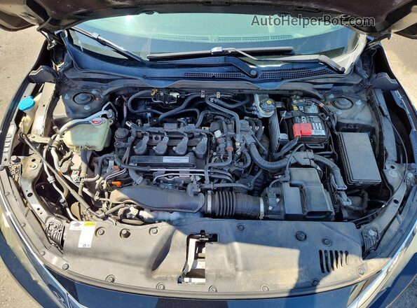 2HGFC1F36HH638495 2017 HONDA CIVIC Black Սալոնի հետևի տեսք