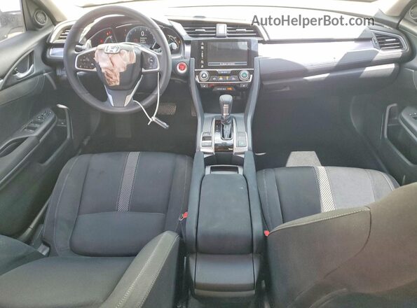 2HGFC1F36HH649304 2017 HONDA CIVIC White Vista del salpicadero