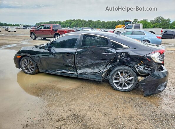 2HGFC1F36MH705607 2021 HONDA CIVIC Black უკანა მარცხენა
