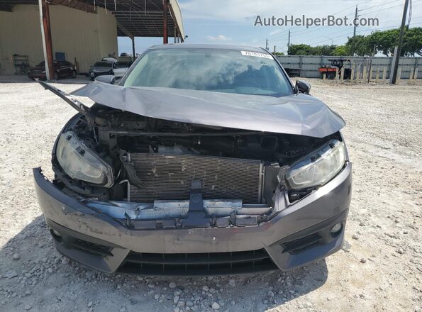 2HGFC1F37GH632395 2016 HONDA CIVIC Charcoal Դիմացի տեսք
