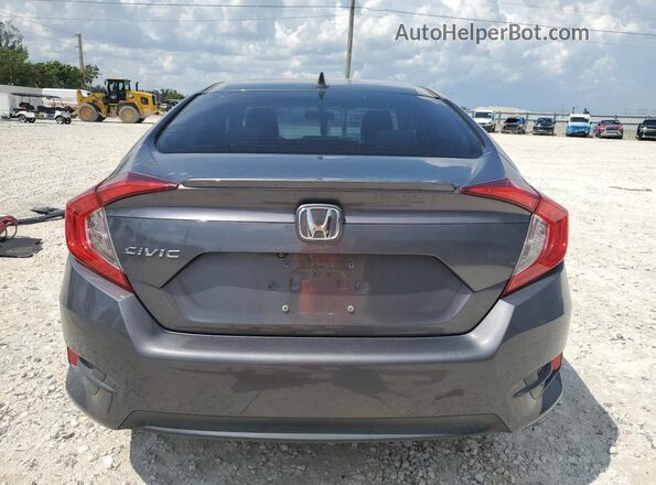 2HGFC1F37GH632395 2016 HONDA CIVIC Charcoal Հետևի տեսք
