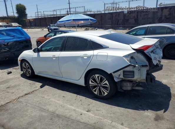 2HGFC1F37GH645129 2016 HONDA CIVIC White Rear left