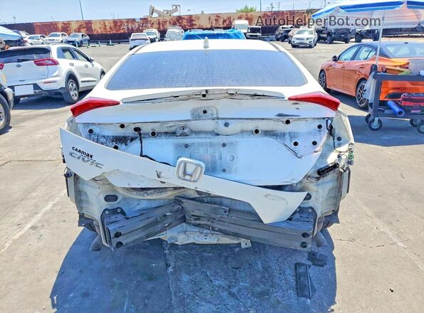 2HGFC1F37GH645129 2016 HONDA CIVIC White Rear view